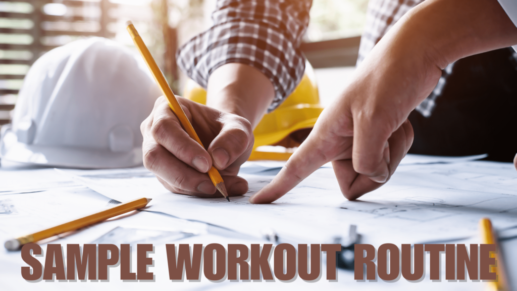 sample workout routine for bicep and tricep