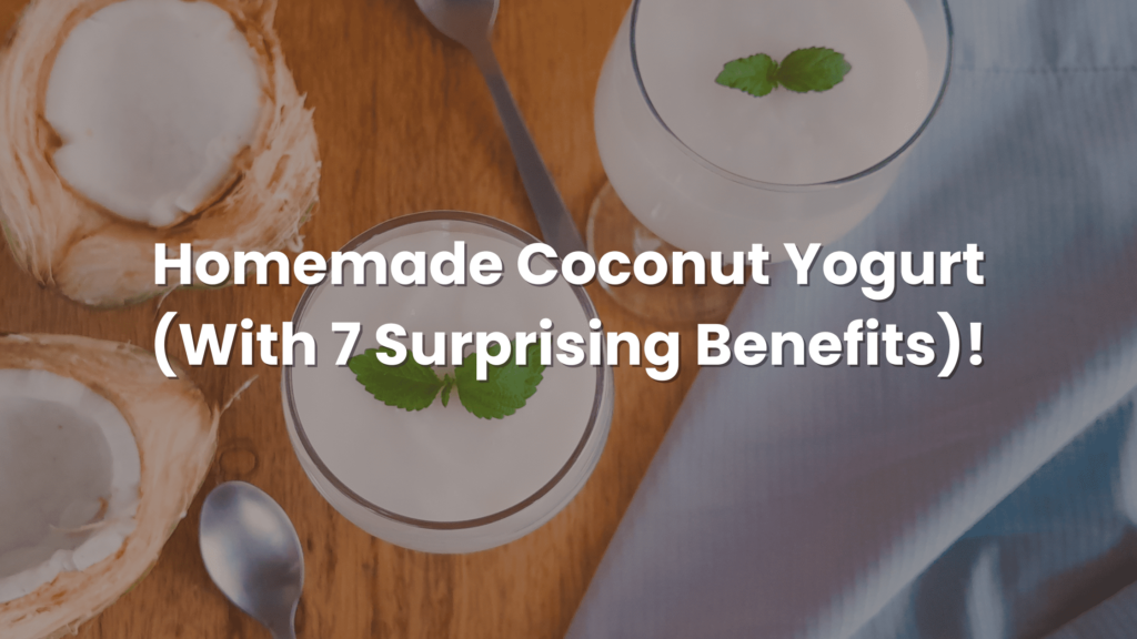 Homemade Coconut Yogurt (With 7 Surprising Benefits)!